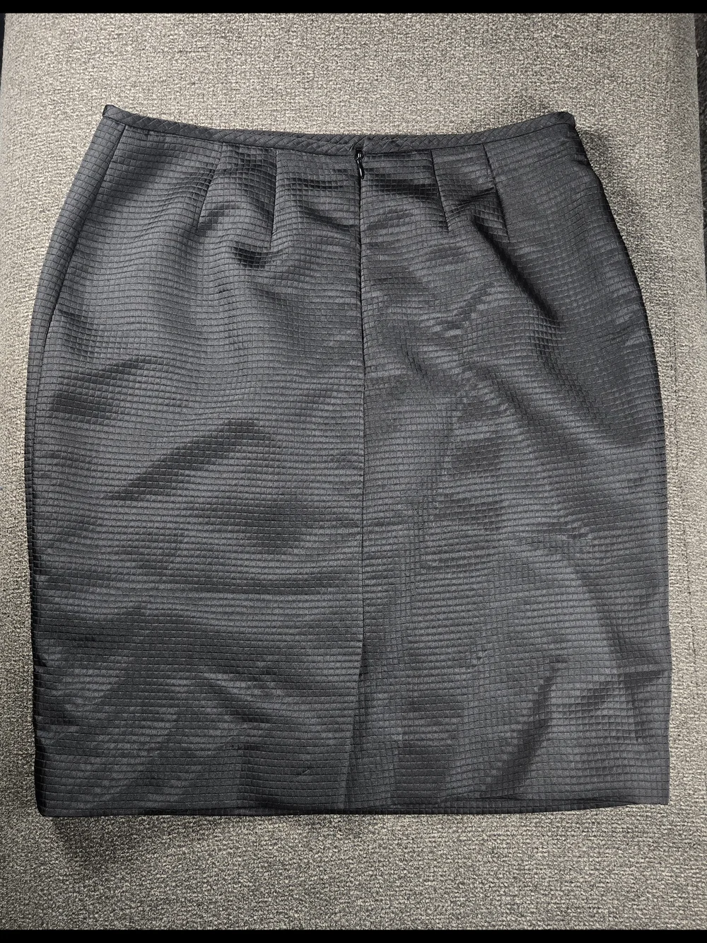 Calvin Klein Black Textured Pencil Skirt - Women